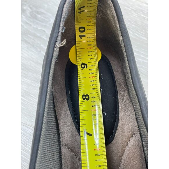 Euro Soft Sofft Women's Loafer Driving Slip-On Leather US 9 Black Comfort Shoes - Picture 10 of 10